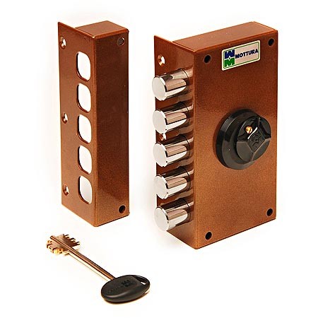 Замок накладной Mottura-20.507 (S-лев)