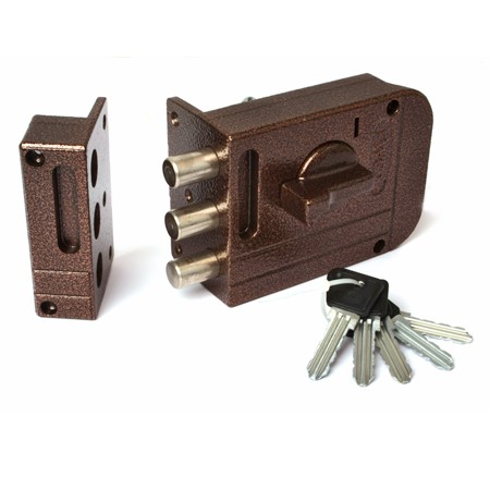 Замок накладной ЗН1-М3 (медь)