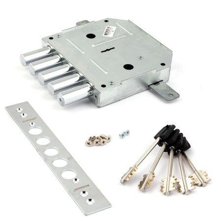 Замок врезной BORDER 72221-ЗВ8-6КЛ5Т