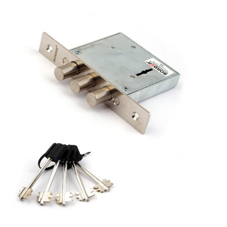 Замок врезной BORDER 70911-ЗВ8-8Д/15