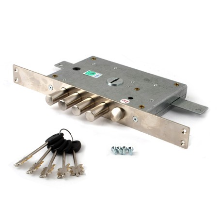 Замок врезной ГАРДИАН-2112-ДТ-5кл МАКСИМУМ лев.