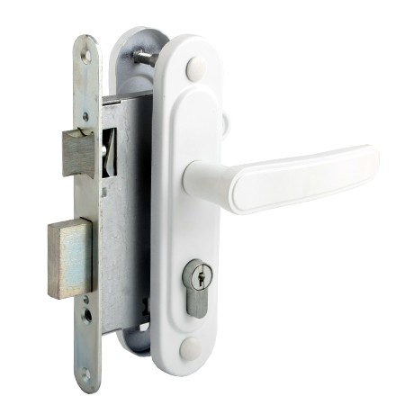 Замок врезной Омега-ЗВ7-03 (ЗВ4-3.03) (белый)