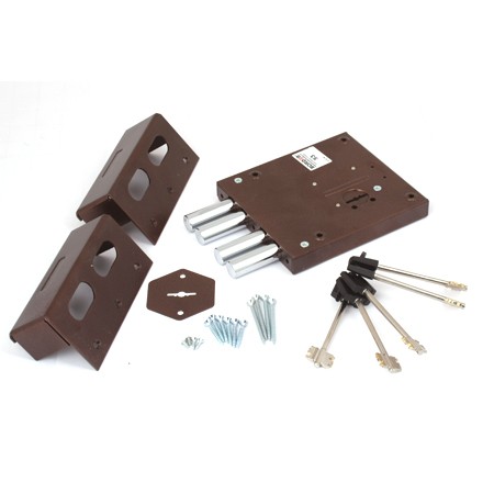 Замок BORDER (85500) К Н-8  4риг.,5кл.накладка шестигранная   Рязань