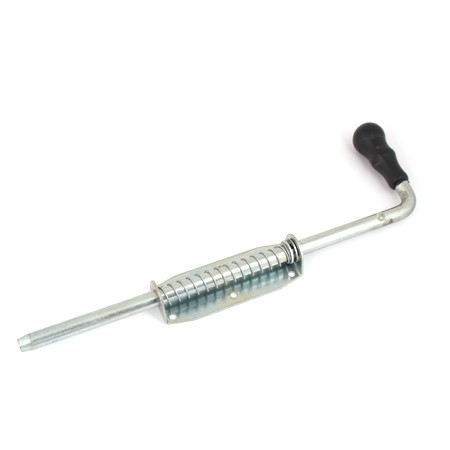 Засов гаражный полуавтомат с пружиной 420мм (СИМЕКО)