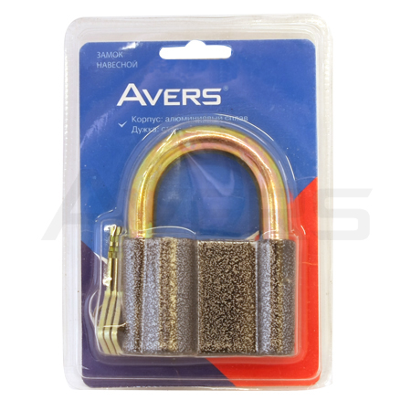 В упаковке - Замок навесной Avers PD-20-80-Blister