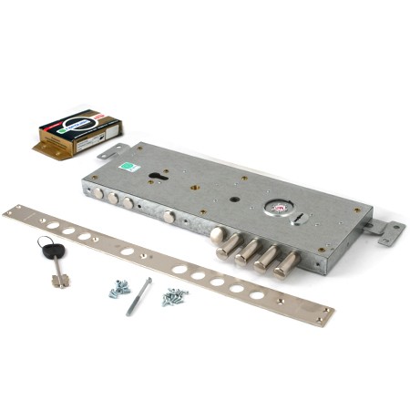 Замок врезной ГАРДИАН-2514-ДТ-5кл МАКСИМУМ лев. (дл.кл.)