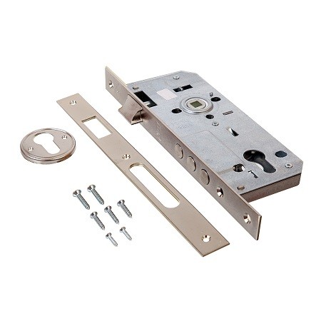 Замок врезной KALE KILIT 152/3MR-85BS45-NP-(SP, Ros)-STB 152R4500288