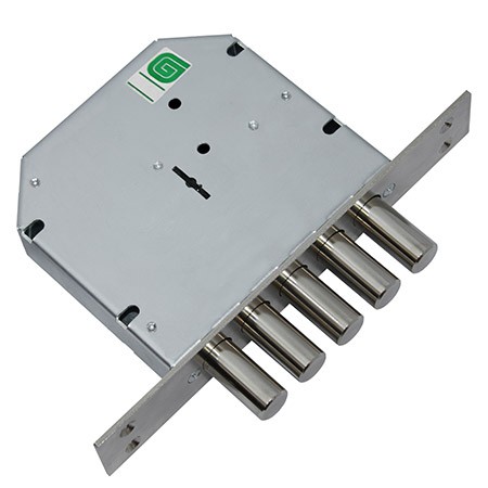 Замок врезной ГАРДИАН-2001Т-4кл. ЗК 202Н бронепластина