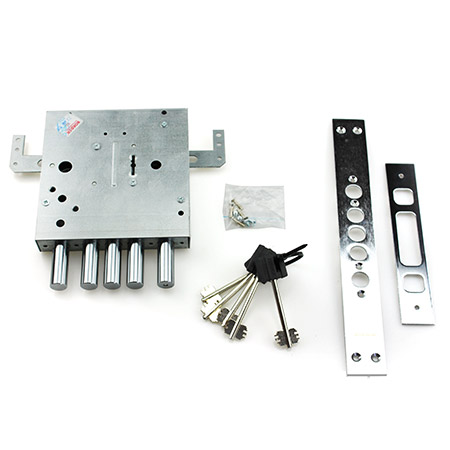 Замок врезной BORDER 71635 К 8-8 5Т (КЛЮЧИ 85, ОТВЕТНАЯ ПЛАНКА)