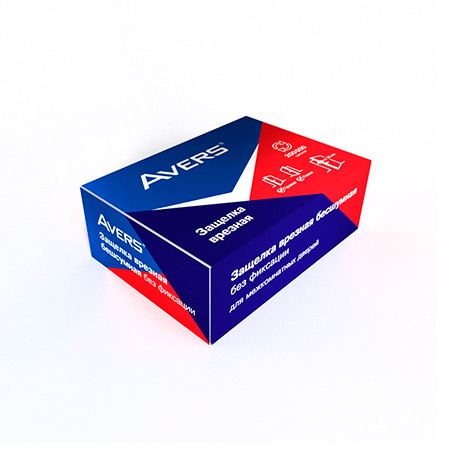 В упаковке - Защёлка врезная Avers 5400-AC