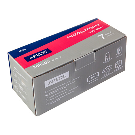 В упаковке - Защёлка Apecs 6093-01-G