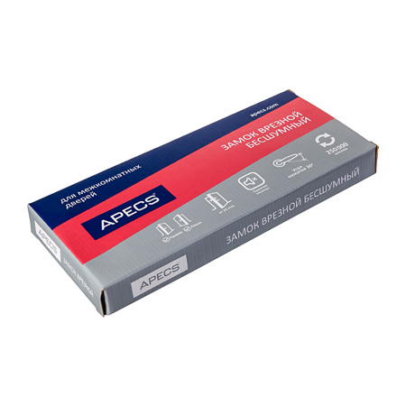 В упаковке - Замок врезной Apecs 5300-P-G В упаковке - Замок врезной Apecs 5300-P-G