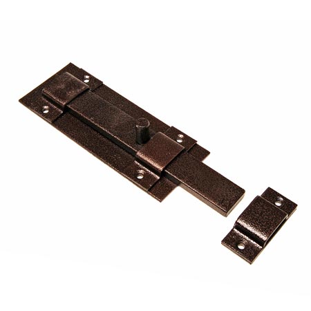 Засов накладной классический "Делга" (медь)