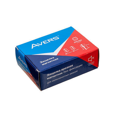 В упаковке - Защёлка врезная Avers 5800-M-NIS