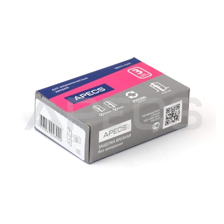 В упаковке - Защёлка врезная Apecs 5400-AB