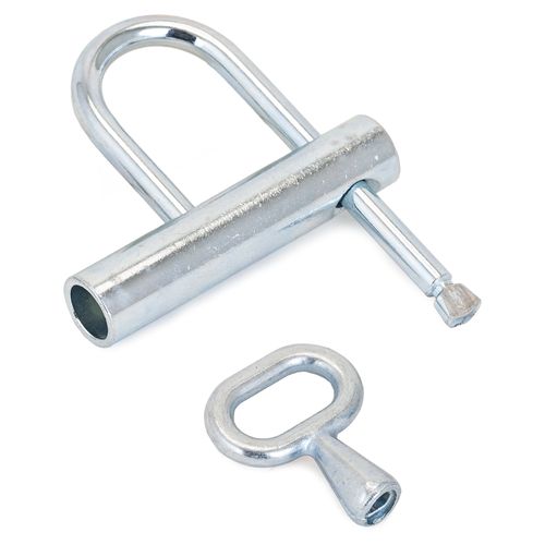 Замок навесной винтовой АЛЛЮР ВС-3КА (РУ)  d=7мм одна секретность (трехгр.ключ)