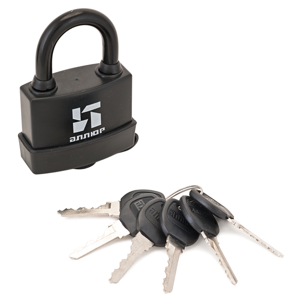 Замок навесной всепогодный АЛЛЮР ВС1Ч- 376П 6 кл. d10мм