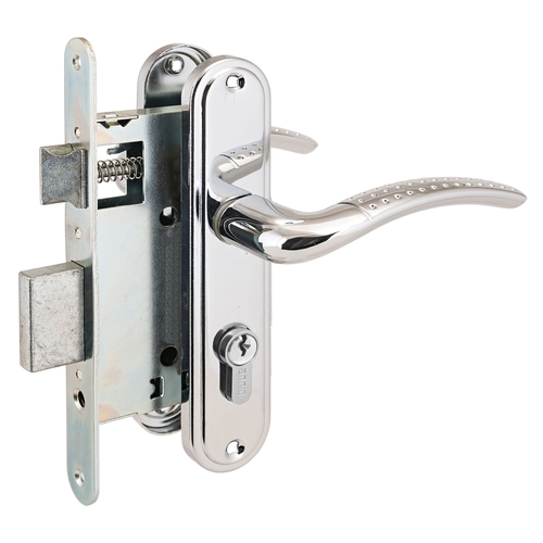 Замок врезной с/руч АЛЛЮР  ЗВ 4-132 CP хром