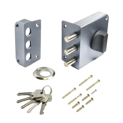 В упаковке - Замок накладной АЛЛЮР ЗН1-2-3 (+) (Ф ПЛЮС) (аналог ЗН1-3-3 Fort+ Петрозаводск)