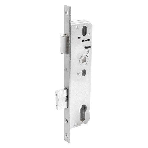 В упаковке - Замок врезной узкопроф. БУЛАТ  ЗВ 4-1.30.92.16.08 нерж. сталь 30мм с/о, под ц/м, м/о 92мм