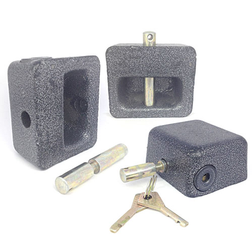 Замок навесной гаражный «КИРПИЧ» 80мм