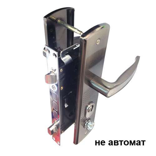 Замок врезной СК 411-СОМ-L левый кит.двери, с цил.мех. (не автомат)