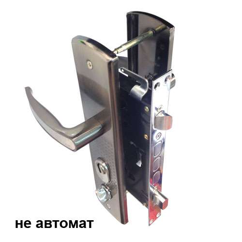 Замок врезной СК 411-СОМ-R правый кит.двери, с цил.мех.  (не автомат)