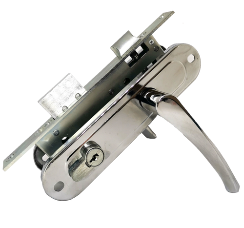 Замок врезной ЗВ4-70/07 хром  Абсолют