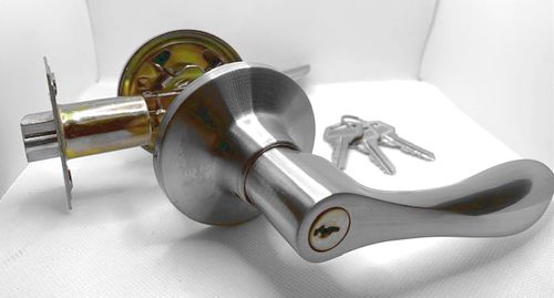 Защелка ЗВ-01 SN кл./фикс. мат. хром  АНТАЛ