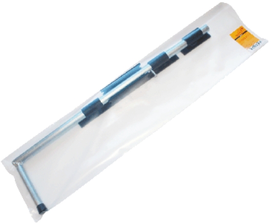 В упаковке - Засов ДОБРЫНЯ 600 мм мод.2 черный d-20мм  Домарт