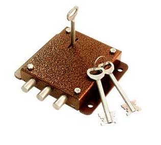 Замок Гюрал ЗГС 95 гаражный , левый