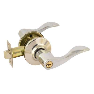 ЗВ1-01(хром) Защелка м/к (ключ/фикс.)