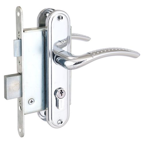 Замок врезной с/руч СТАНДАРТ Россия ЗВ4-7.03С хром