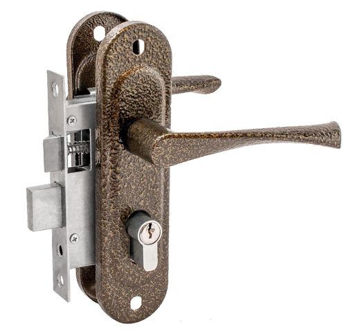 Замок врезной Зенит-ЗВ4-50.01 (бронза)