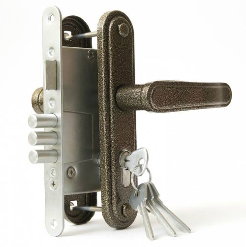 Замок врезной Зенит-ЗВ4-3.03 Р (бронза)