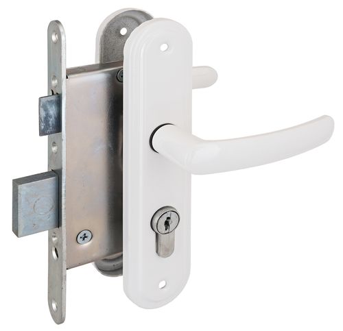 Замок врезной Зенит-ЗВ4-3.08 (белый)