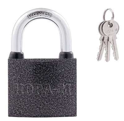 Замок навесной ЗН-212-50 (3кл) чугун   НОРА М